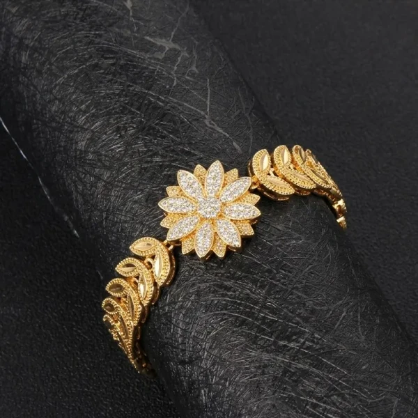Adjustable Floral Stone
